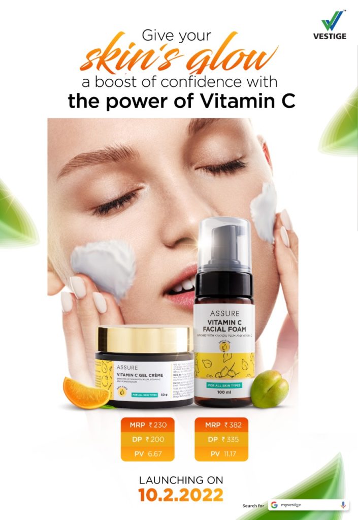 Assure Vitamin C Facial Foam & Gel Creme blogthat