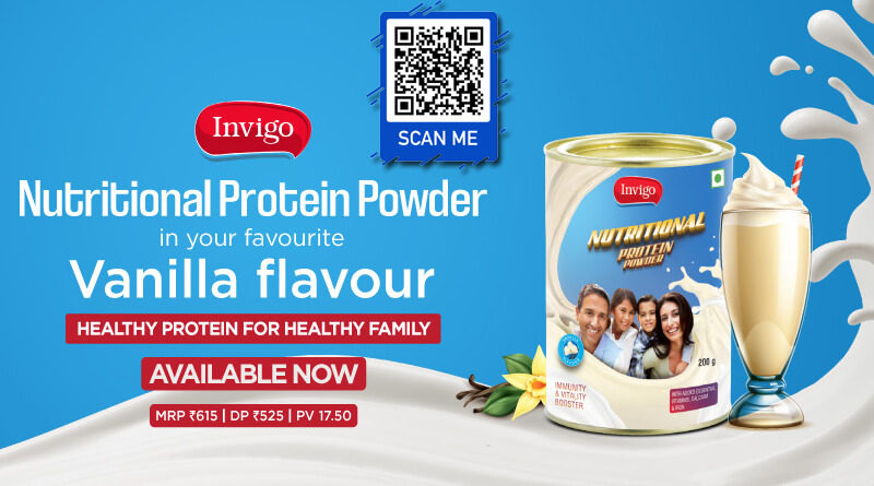 Invigo Nutritional Protein Powder Vanilla