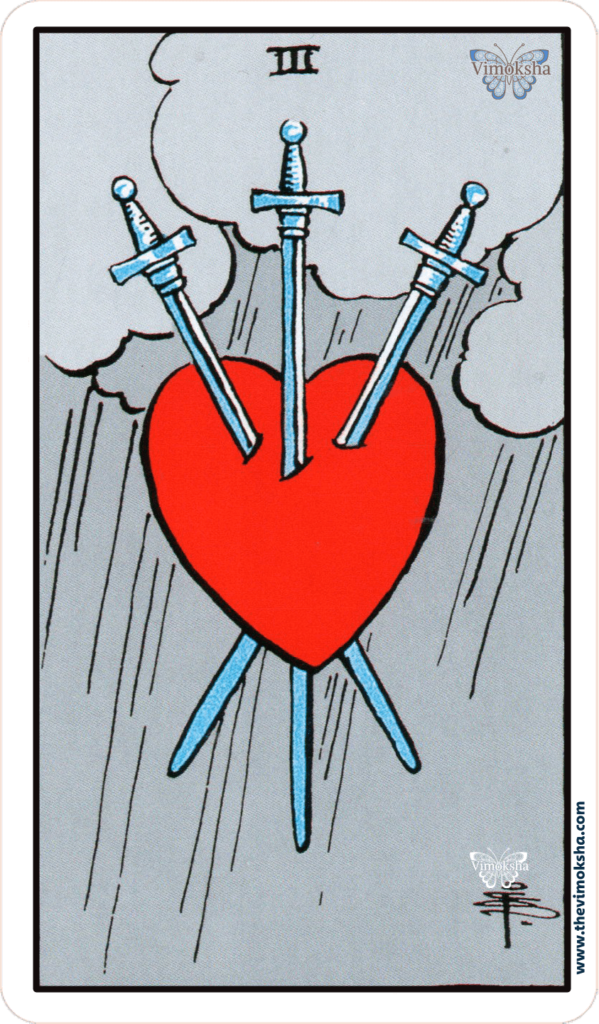 62 THREE OF SWORDS